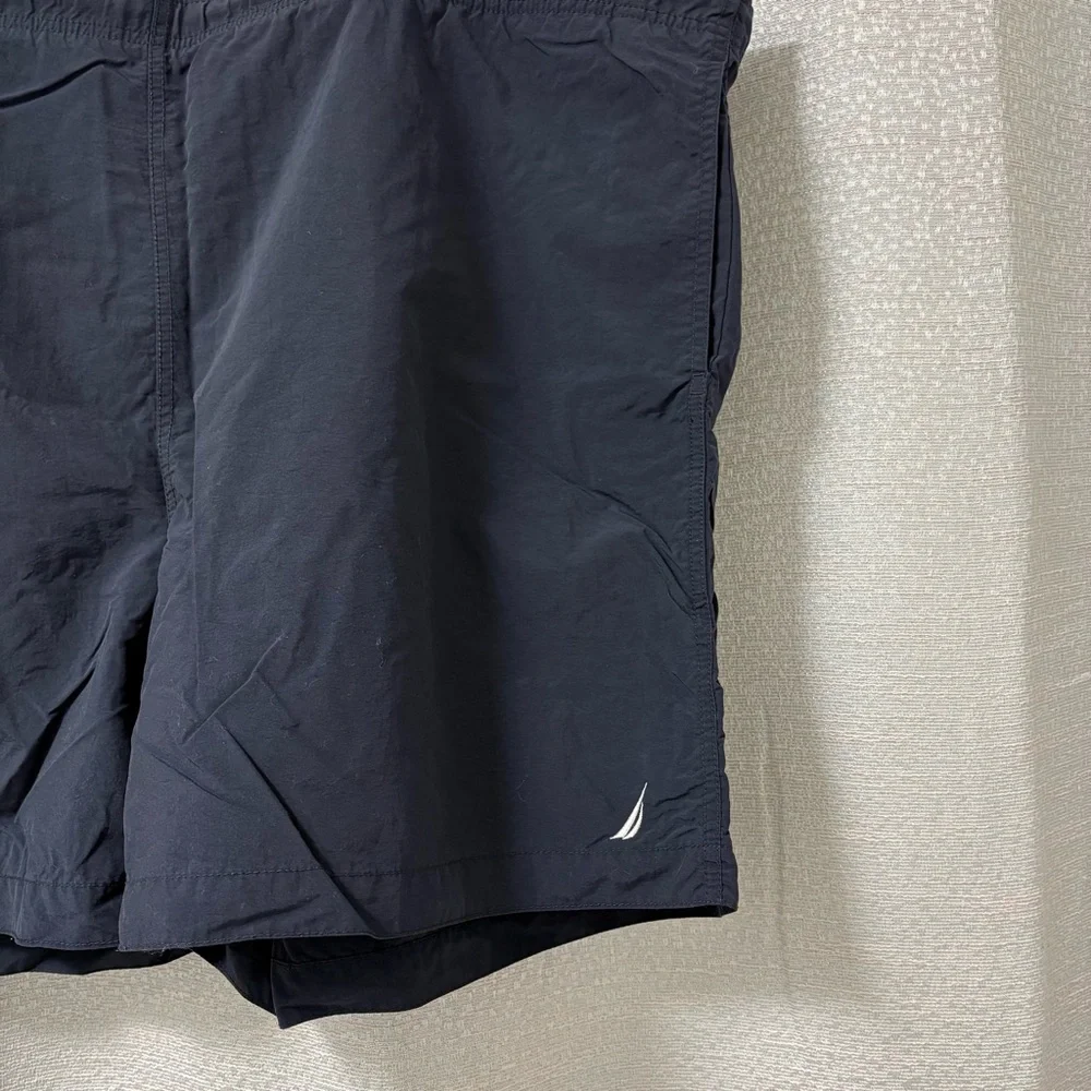 Nautica Men’s Navy Swim Shorts Trunks Size XXL VTG Bathing Suit Beach,Vacation